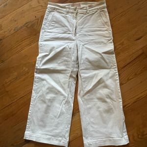 Everlane wide-leg cropped pants